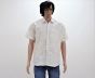 Cotton Shirt Half Sleeves (Yellow Lines 40)