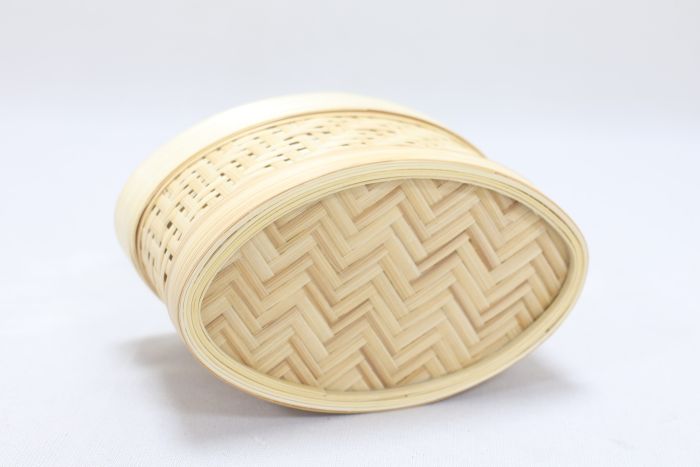 Bamboo Oval Box Large