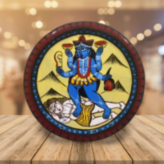 Wall Hanging Bengali Pattachitra Godess Kali