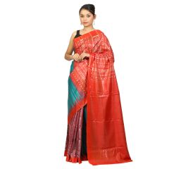 Saree Tussar Gheecha Silk Ikat Image 1