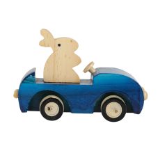 Rabbit Car Blue 