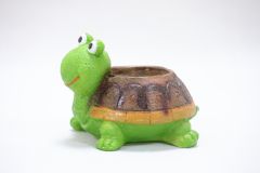 GREEN TURTULE-POT