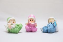 3" POLYRESIN BACHE KA SET OF 3