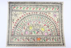 Pattachitra T Silk Tribal  11"*8" (5)