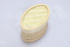 Bamboo Oval Box Small