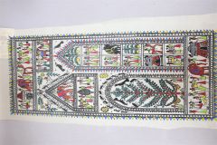 Pattachitra T Silk Tribal  Multiple 20"*9"